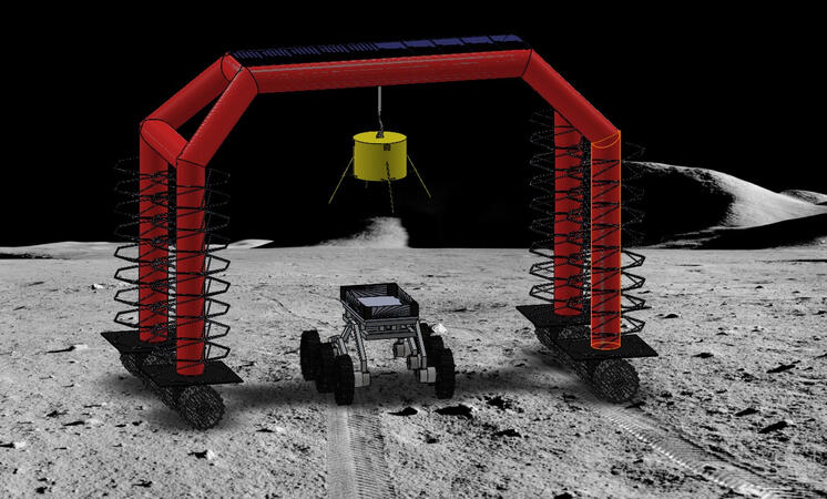 NASA’s Lunar Delivery Challenge - Lunar-Transporter and Gantry (L-TAG)